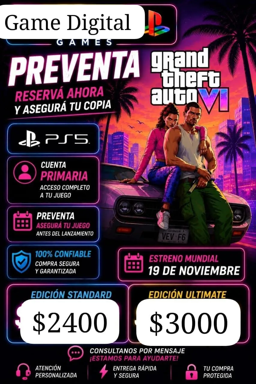 GTA6 PS5 PRIMARIA