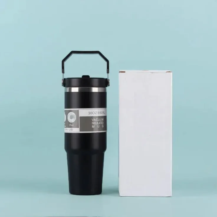 Botella térmica con manija