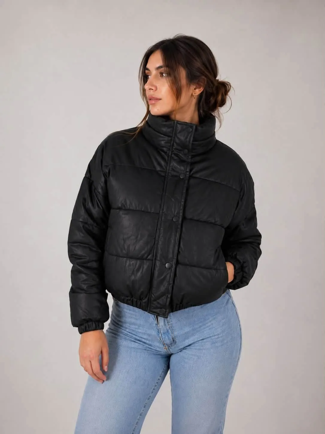 Campera dama puffer
