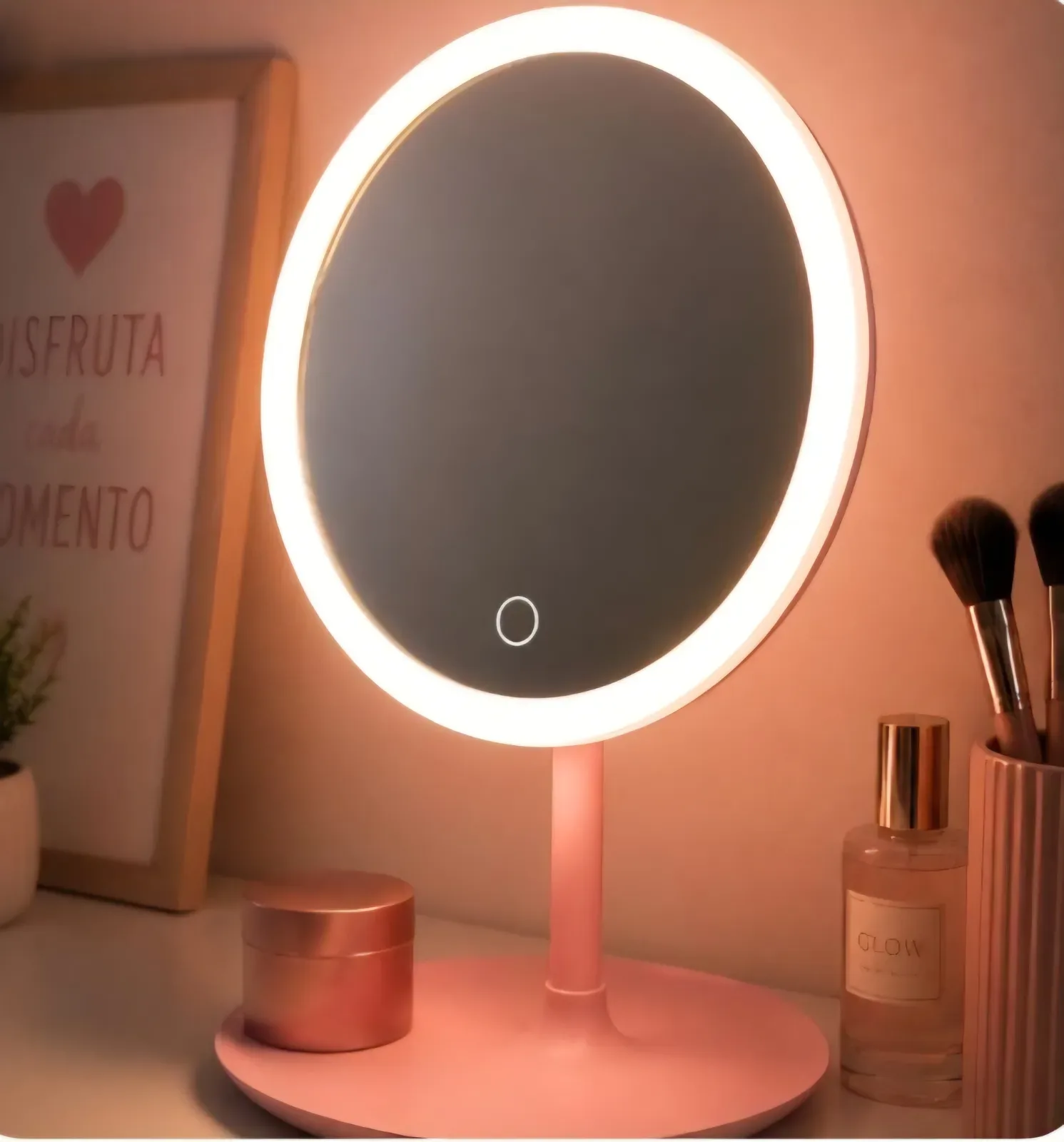 Espejo led circular
