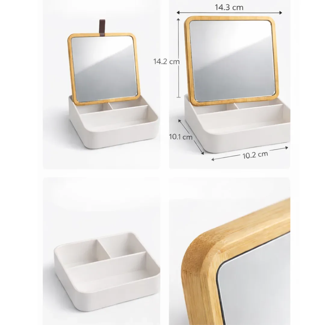 Caja organizador con espejo